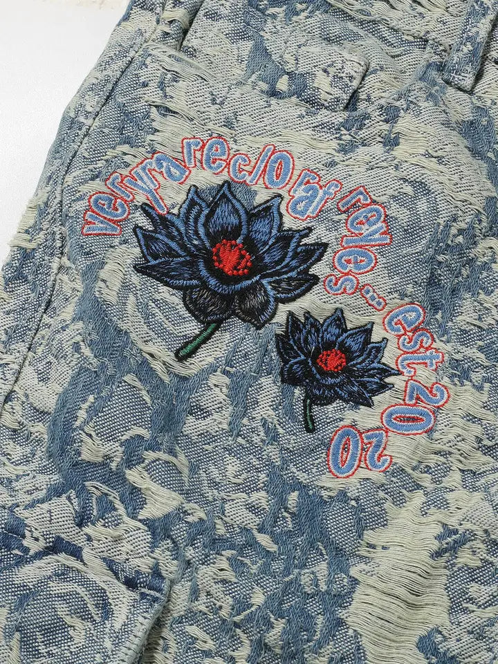 Dark Lotus Denim Pants